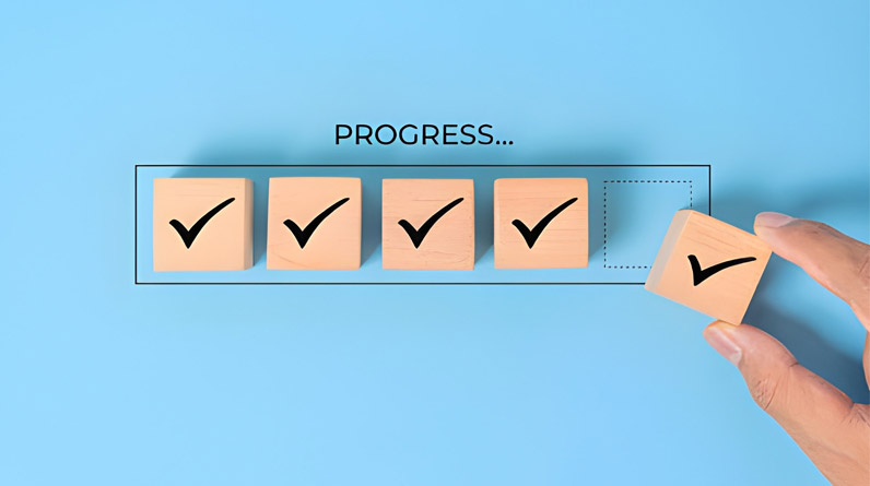 step by step step by step